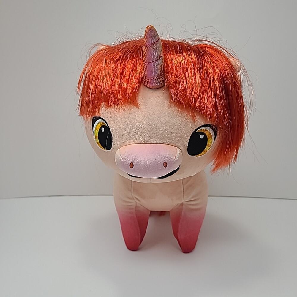 DreamWorks Not Quite Narwhal Pixie Plush Toy 11" With Tag